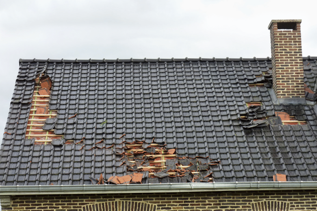 Visualization of How Microbursts Damage Florida Roofs