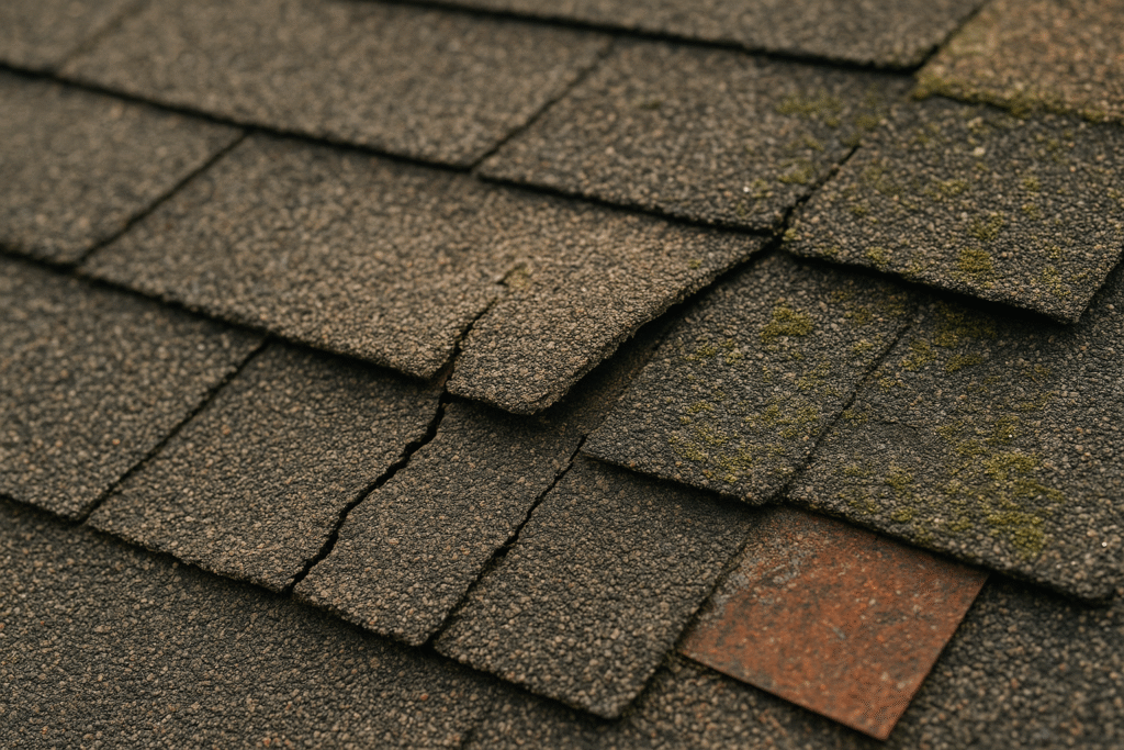 Visualisation of roof damage from Florida climate