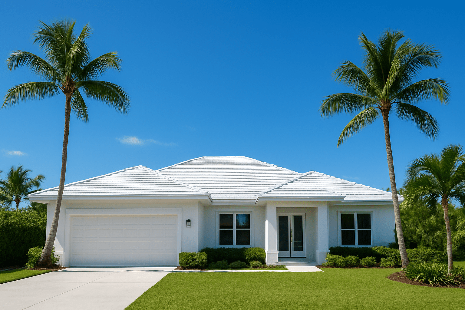 Illustration of how reflective roofing saves energy in Florida