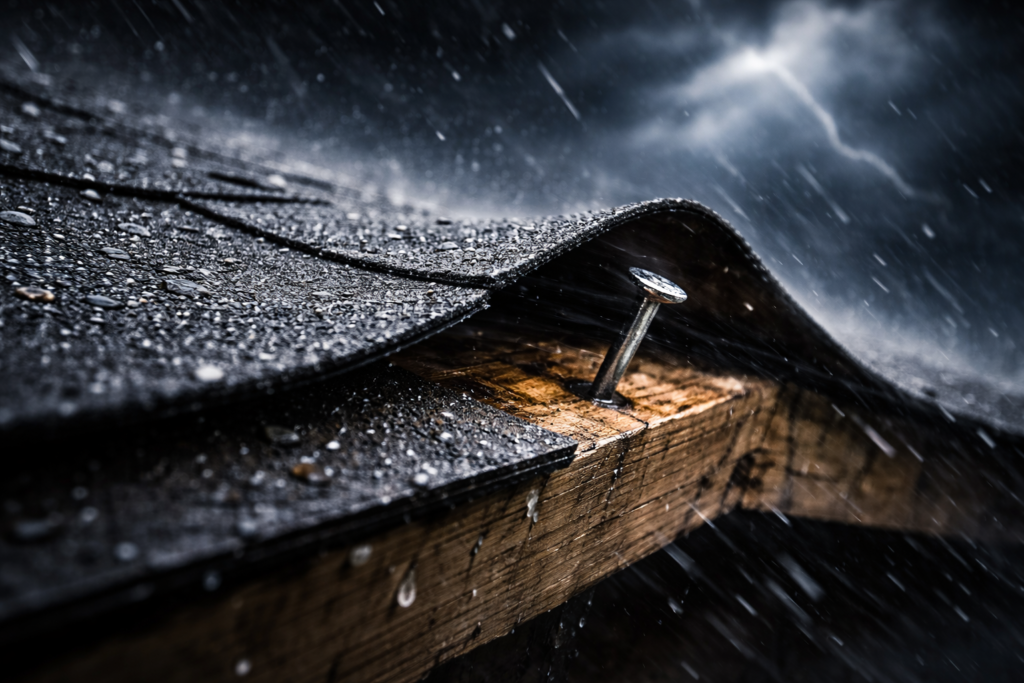 visualisation of negative pressure roof damage