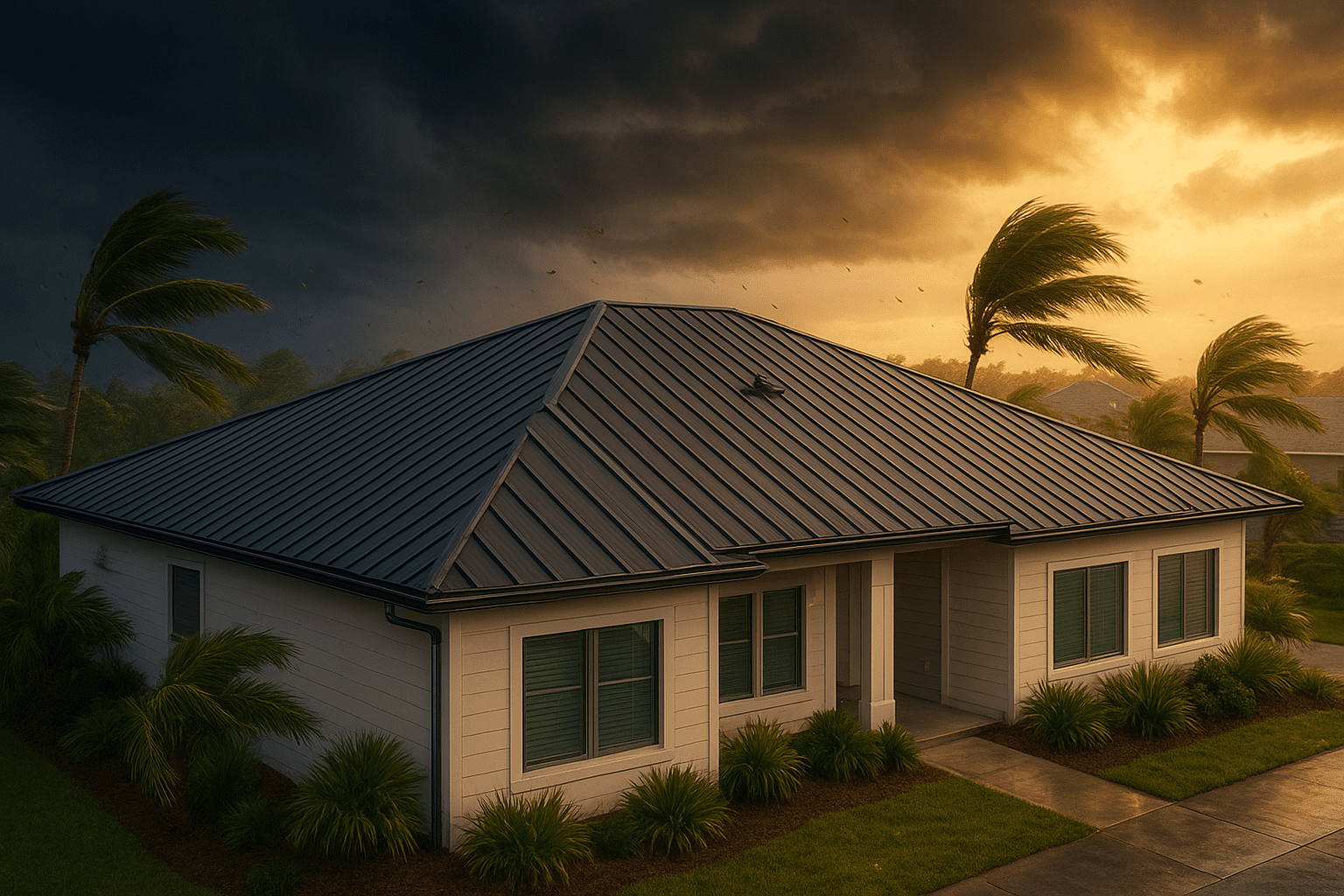 Visualization of stormy Florida weather