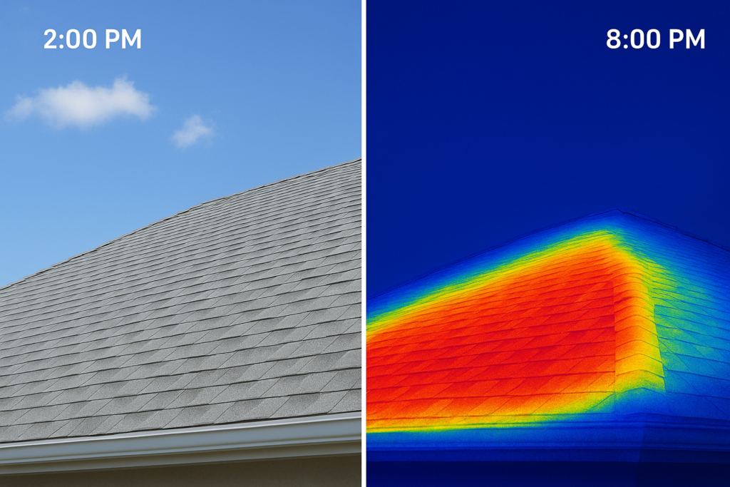 Day vs night thermal imaging