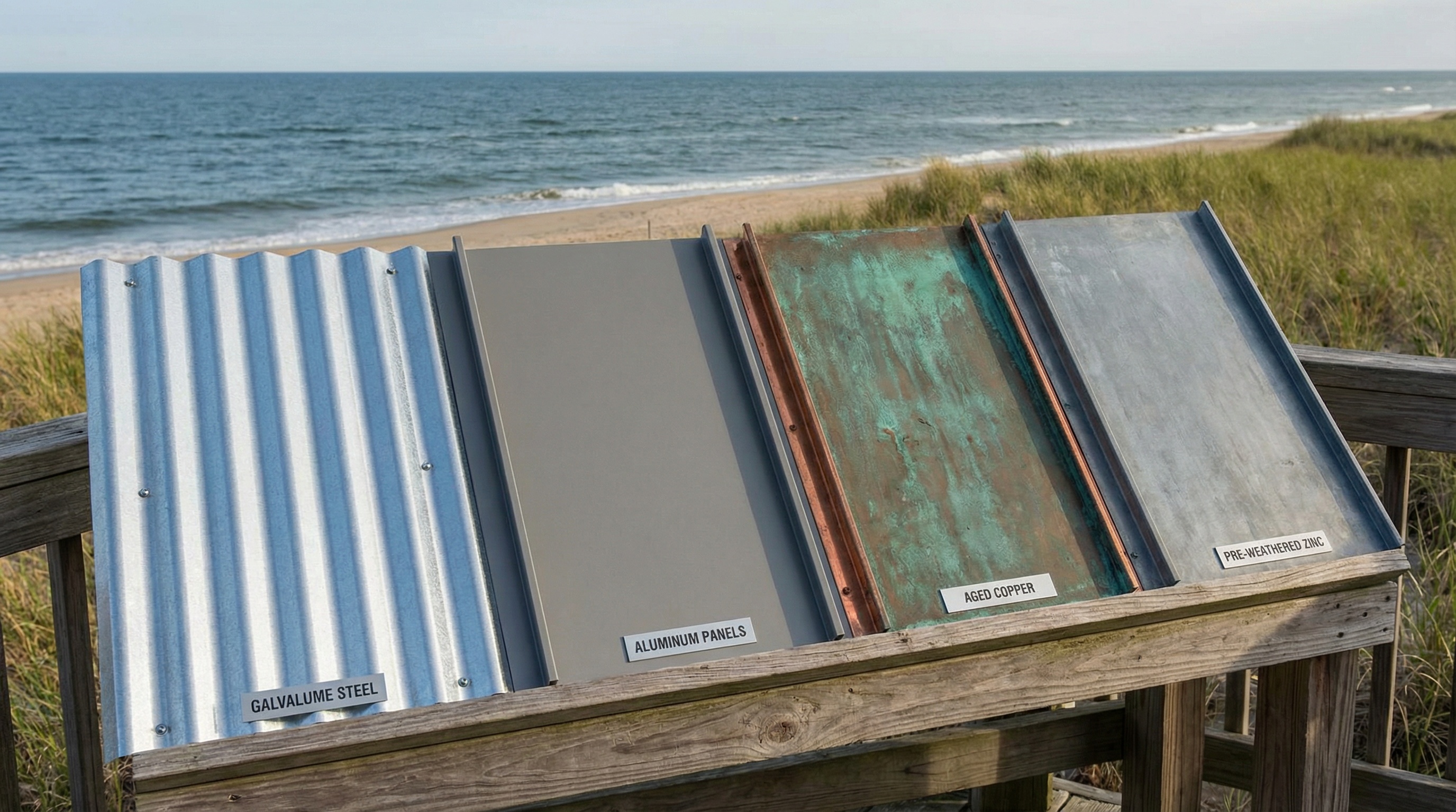 Comparison of metal roofing materials for Florida coastal properties