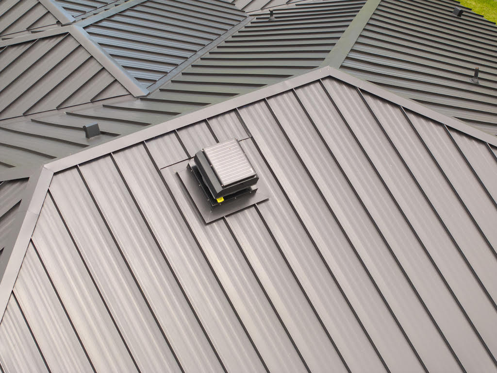 Aerial view of a roof in jupiter