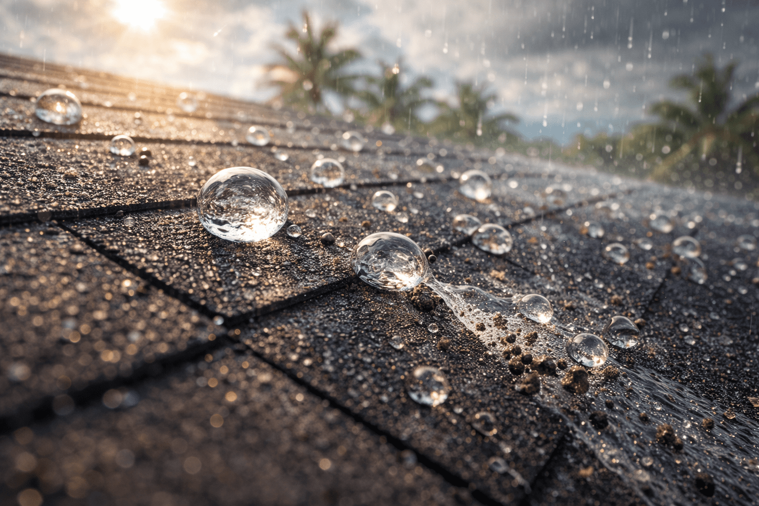 Visualization of nanotechnology on a Florida roof
