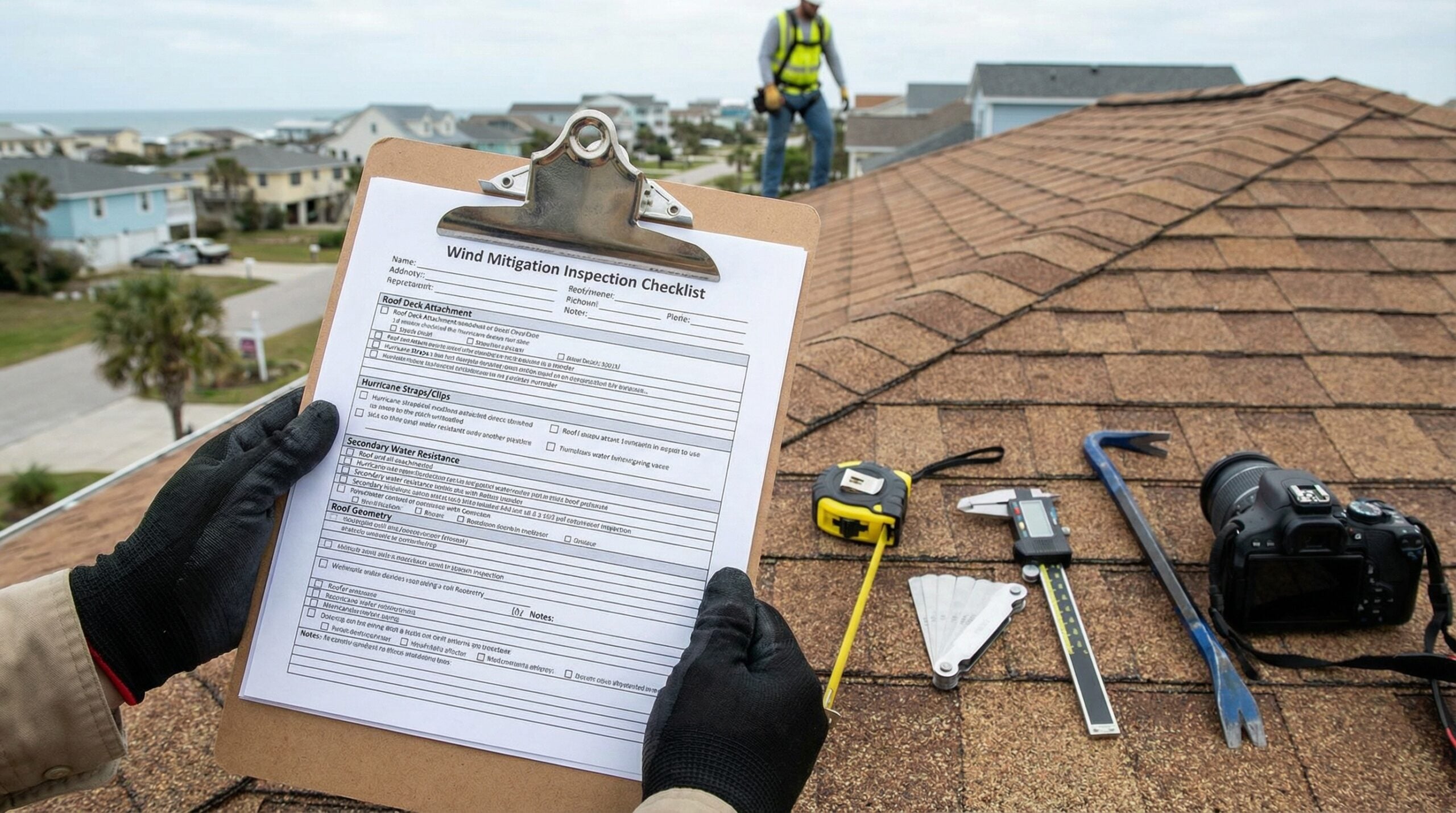 Wind mitigation inspection checklist