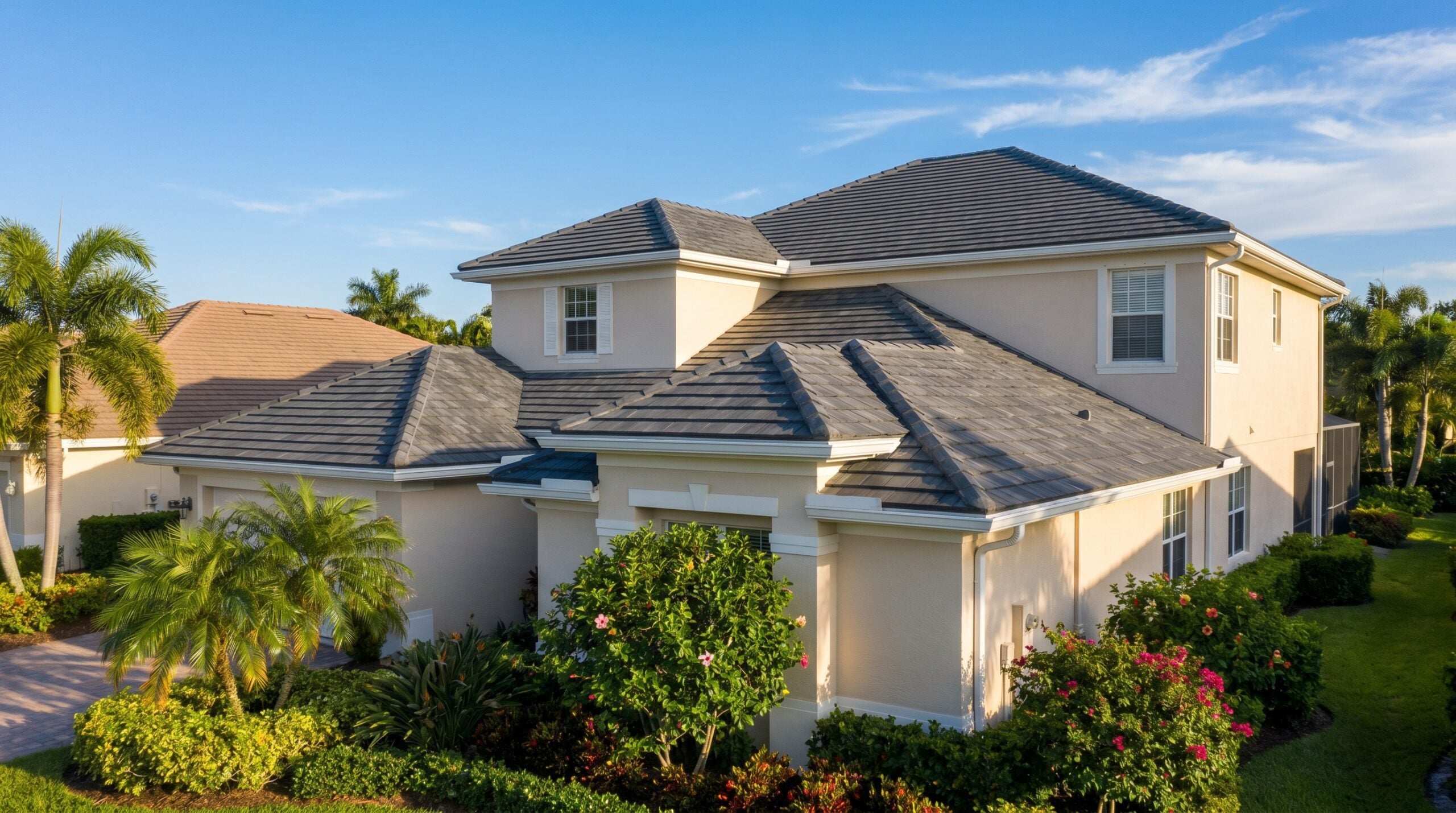 Florida home with well-maintained composition roof